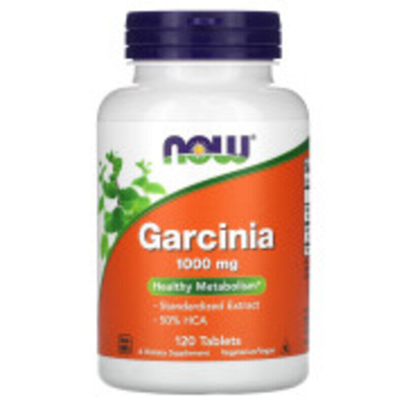 

Now Garcinia, 120 Tablets, 1000 mg