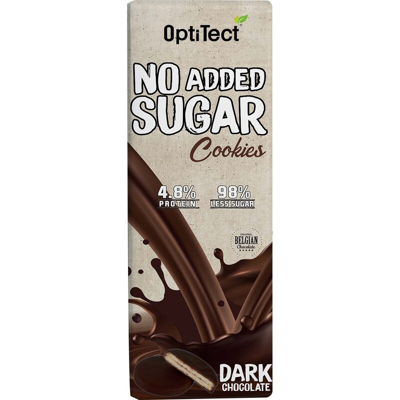 Optitect Dark Chocolate No Added Sugar Cookies, 1 Bar