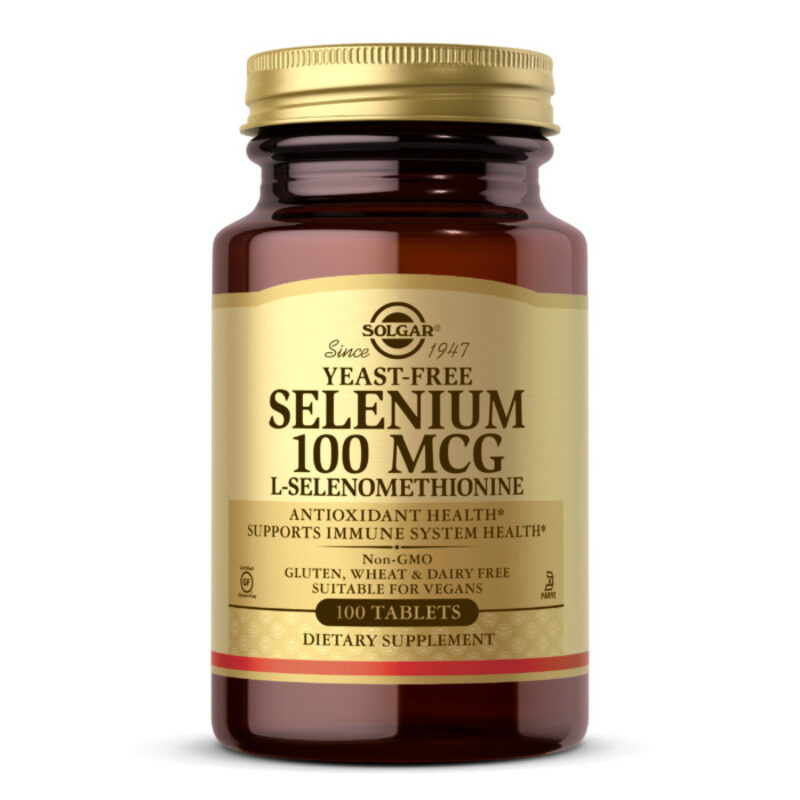 

Solgar Yeast-free Selenium, 100 mcg, 100 Tablets