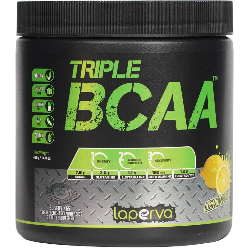 

Laperva Triple BCAA, 30 Servings, Lemonade