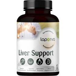 Laperva Liver Support Dietary Supplement, 60 Veggie Capsules