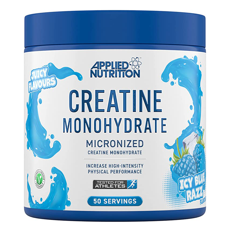 

Applied Nutrition Creatine Monohydrate Micronized, Icy Blue Raz, 250 Gm