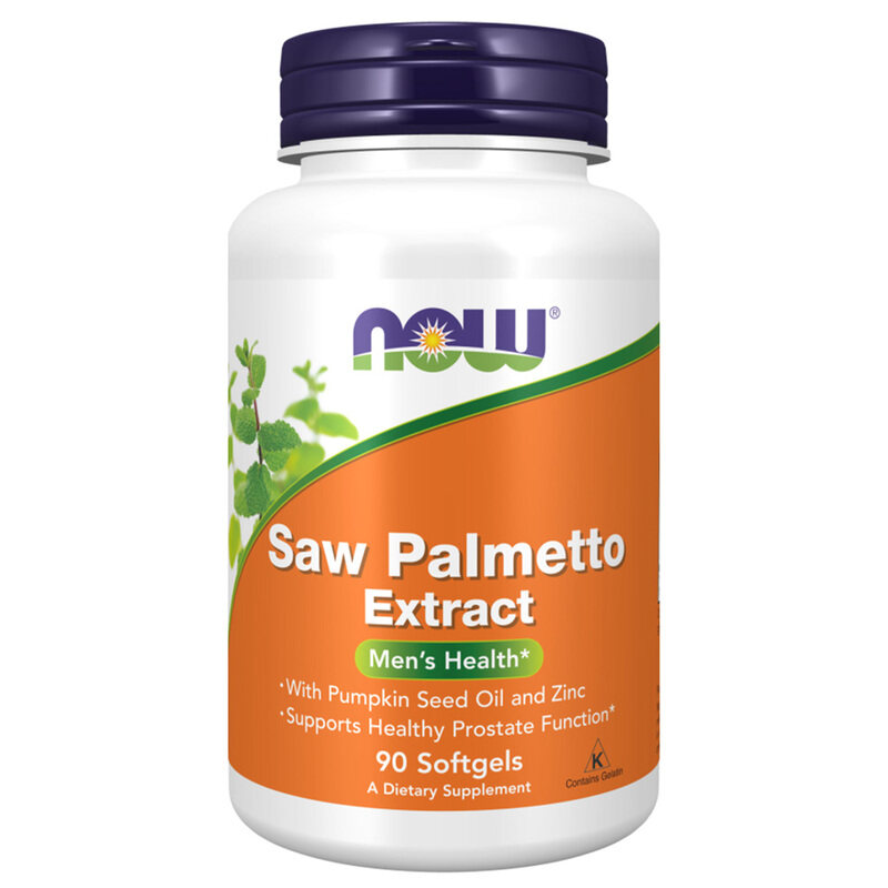 

Now Saw Palmetto Extract, 90 Softgels, 320 mg