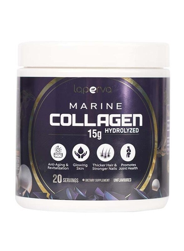 

Laperva 15g Marine Collagen, 330gm, Unflavoured