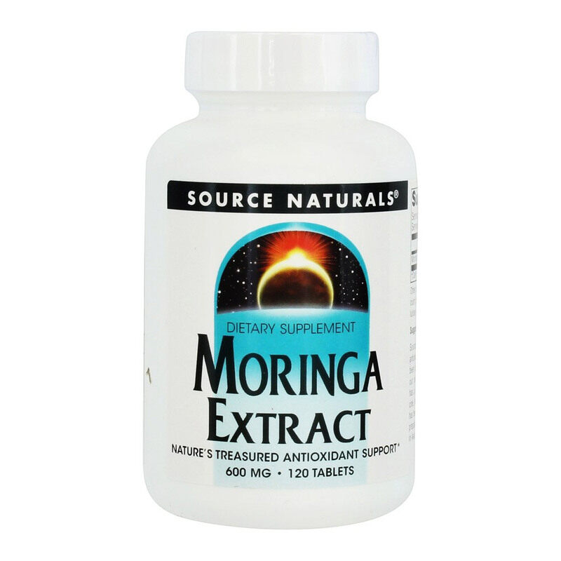 

Source Naturals Moringa Extract, 600 mg, 120 Tablets