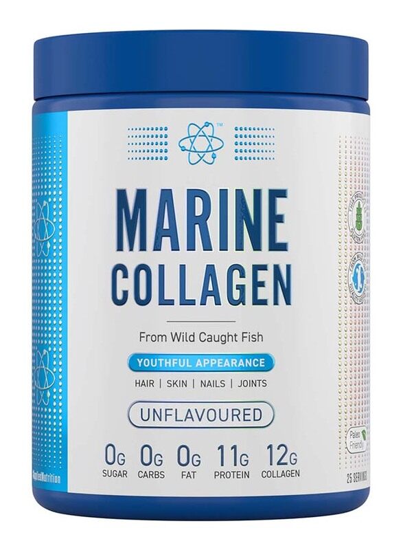 

Applied Nutrition Marine Collagen, 300gm, Unflavored