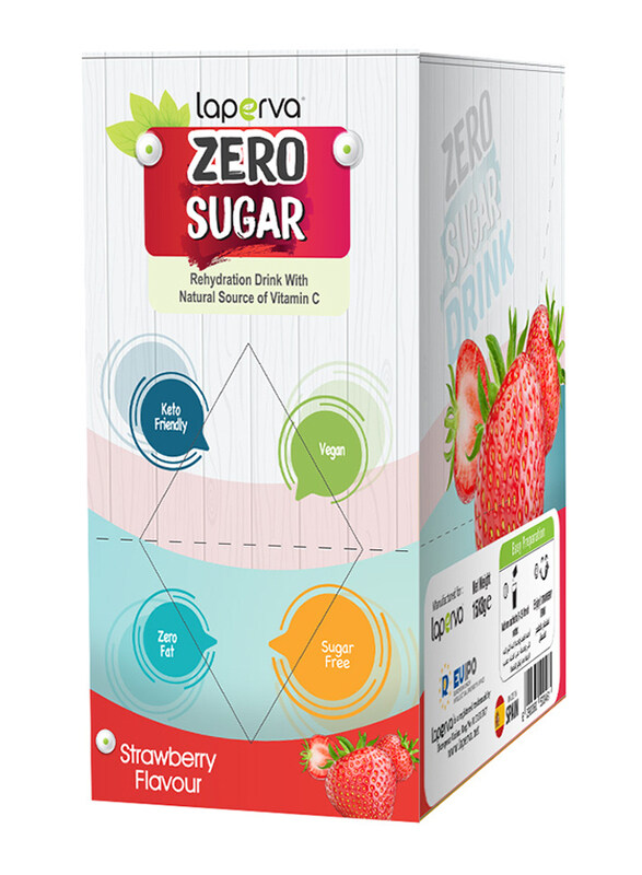 

Laperva Strawberry Zero Sugar Drink, 15 Sachets