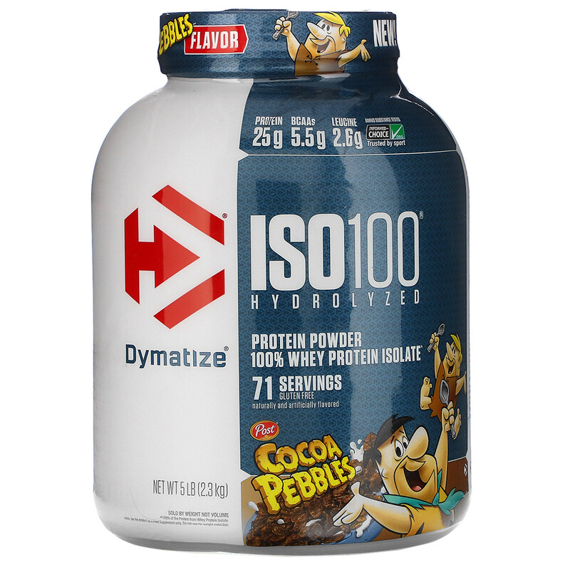 

Dymatize ISO 100, Cocoa Pebbles, 5 LB