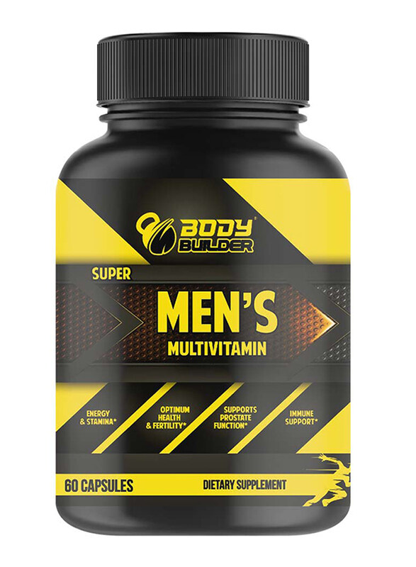 

Body Builder Super Men's Multivitamin, 60 Capsules