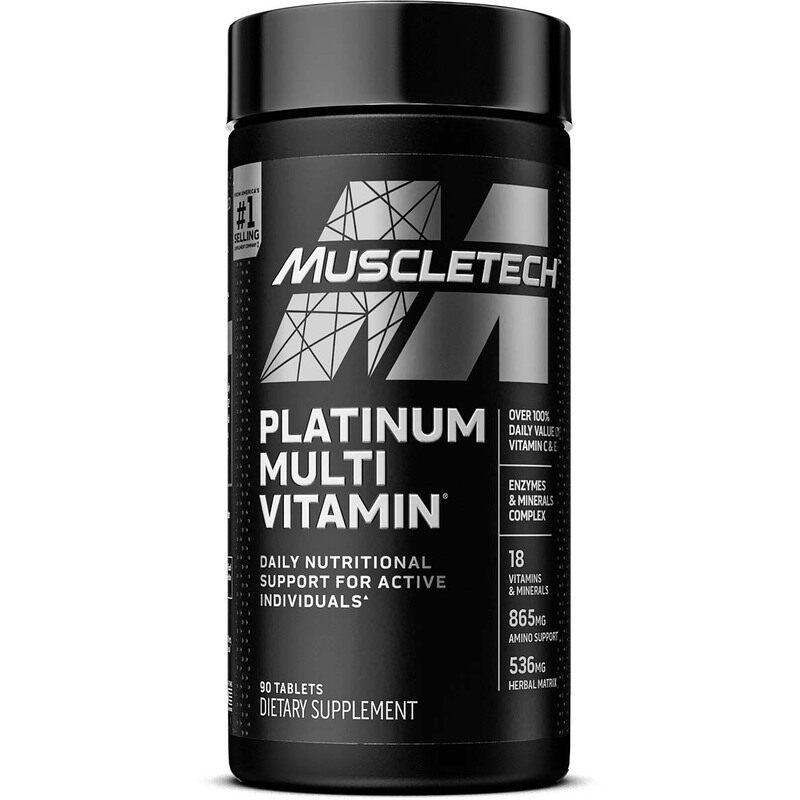 

Muscletech Platinum Multi Vitamin Dietary Supplement, 90 Tablets