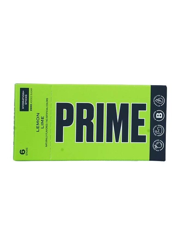 

Prime Hydration, 6 Sticks, Lemon Lime