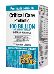 Natural Factors 100 Billion Critical Care Probiotic, 30 Vegetarian Capsules