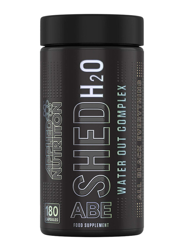 

Applied Nutrition Shed H2O Water Out Complex Food Supplement, 180 Capsules, Regular