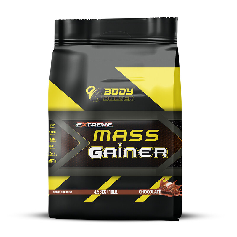 

Dr. Nutrition Body Builder Extreme Mass Gainer, Chocolate, 10 LB