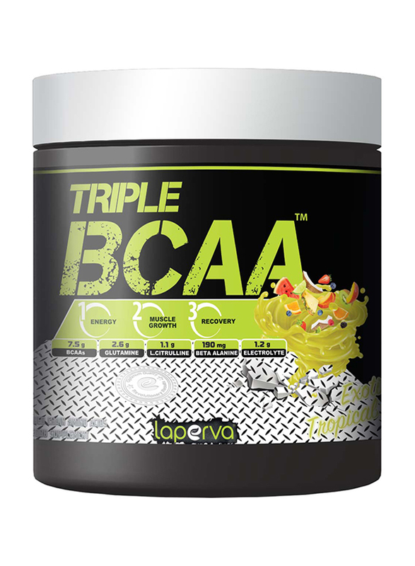 Laperva Triple BCAA Protein Powder, 420gm, Exotic Tropical
