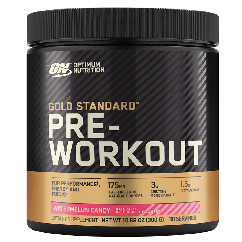 

Optimum Nutrition Gold Standard Pre-Workout, Watermelon, 300 Gm