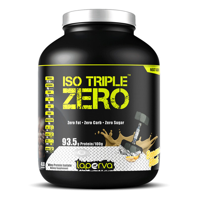 

Laperva Iso Triple Zero Next Generation Protein Powder, 4Lbs, Banana