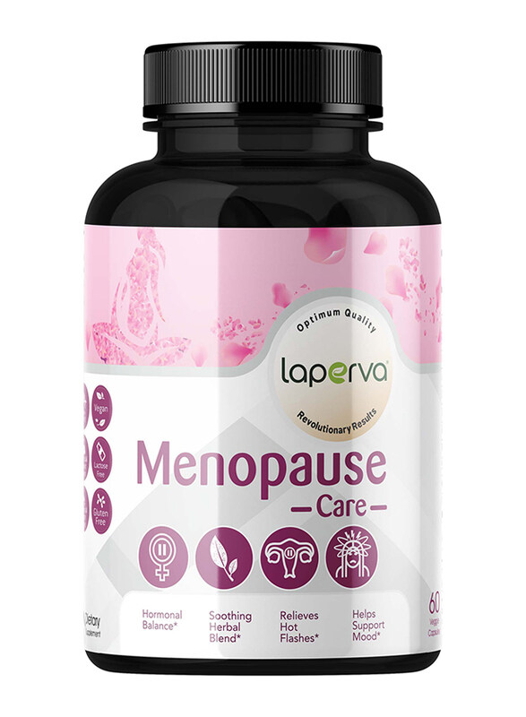 

Laperva Menopause Care Dietary Supplement, 60 Veggie Capsules
