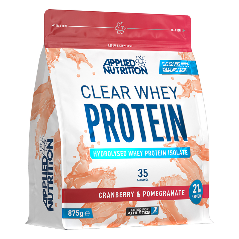 Applied Nutrition Clear Whey Protein, Cranberry & Pomegranate, 875 GM