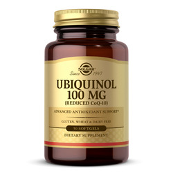 Solgar Ubiquinol Reduced Coq10, 100 mg, 50 Softgels