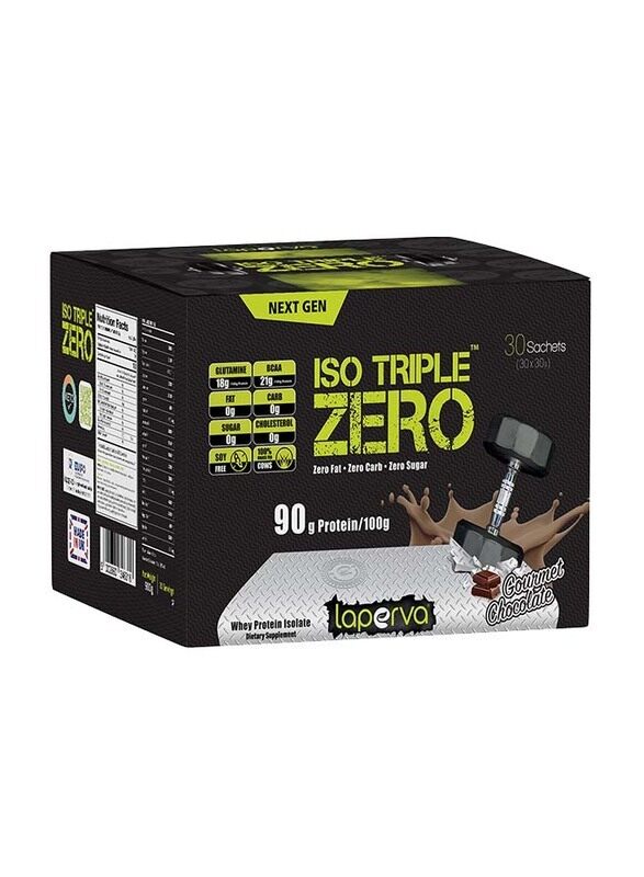 

Laperva ISO Triple Zero Next Generation, 30 Sachets, Gourmet Chocolate