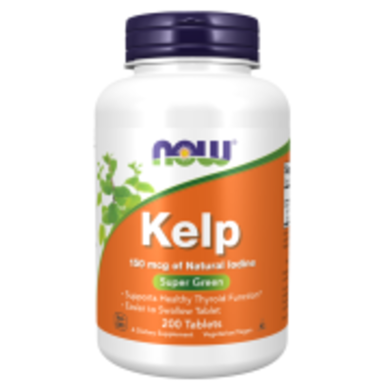 

Now Kelp, 200 Tablets, 150 mcg