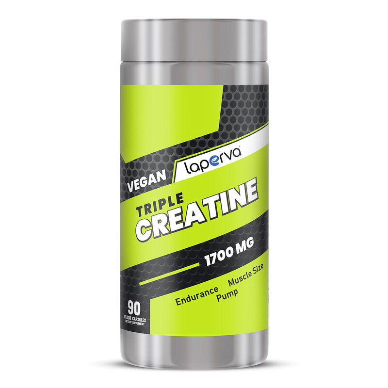 

Laperva Vegan Triple Creatine, 90 Veggie Capsules, 1700 mg