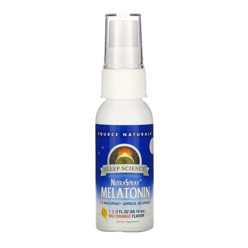 

Source Naturals Sleep Science Melatonin Nutra, 1.50 mg, Orange