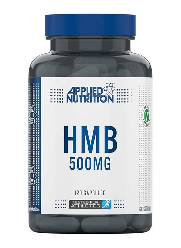 

Applied Nutrition 60 Servings HMB, 500mg, 120 Veggie Capsules, Regular