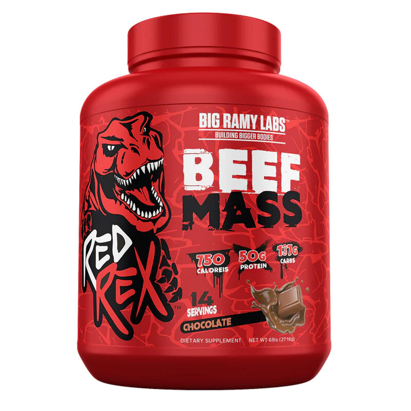 

Big Ramy Labs RedRex Beef Mass Gainer, Chocolate, 6 LB