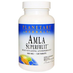 Planetary Herbals Amla Superfruit Supplement, 500mg, 120 Tablets