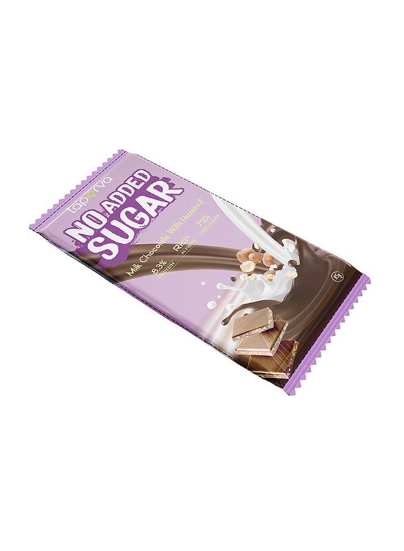 

Laperva Milk Chocolate With Hazelnut No Added Sugar Chocolate Bar, 1 Bar