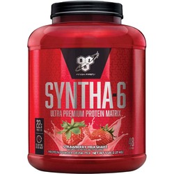 BSN Syntha-6 Protein Powder, 5 Lbs, Strawberry Milk Shake