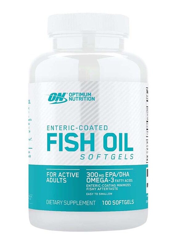 

Optimum Nutrition Fish Oil Softgels, 100 Softgels, Unflavoured