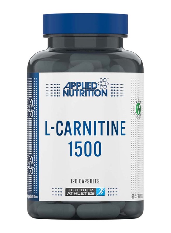 Applied Nutrition L Carnitine, 120 Capsules, Unflavored
