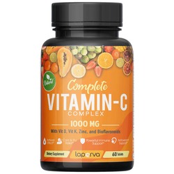 Laperva Complete Vitamin C Complex Dietary Supplement, 1000mg, 60 Tablets