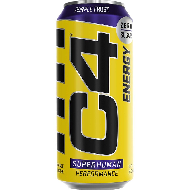 Cellucor C4 Original Carbonated Purple Frost Energy Drink, 473ml