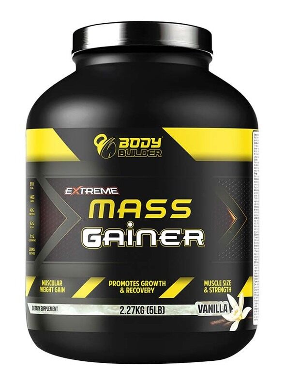 

Body Builder Extreme Mass Gainer, 2.27 KG, Vanilla