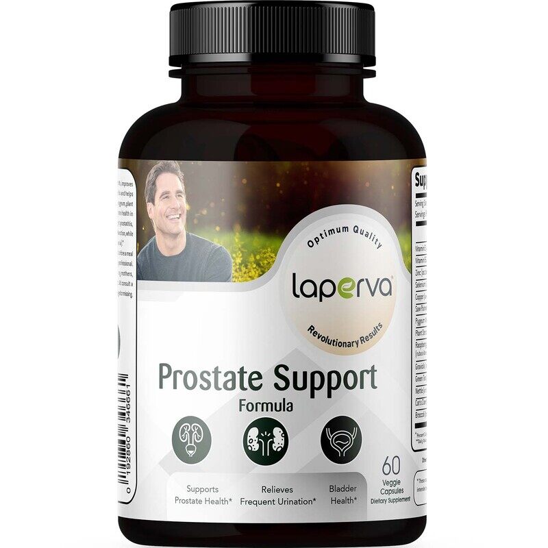 

Laperva Prostate Support Formula Dietary Supplement, 60 Veggie Capsules