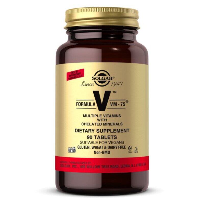 

Solgar Formula Vm-75, 90 Tablets