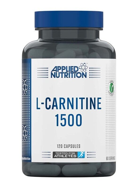 

Applied Nutrition L Carnitine, 120 Capsules, Unflavored