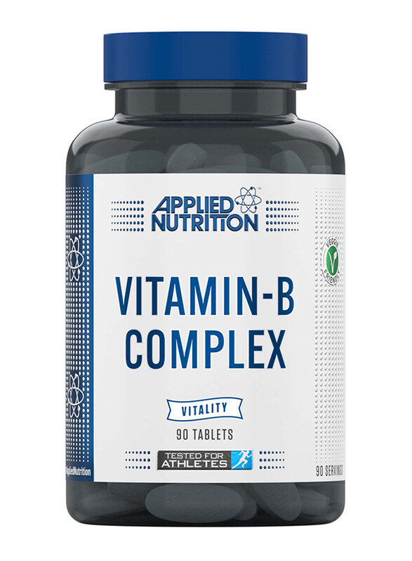 

Applied Nutrition 90 Servings Vitamin B Complex, 90 Tablets, Regular