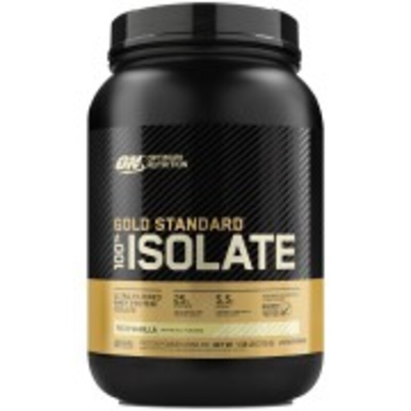 Optimum Nutrition 100% Gold Standard Isolate, Rich Vanilla, 1.58 LB