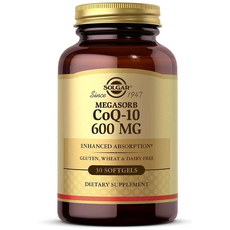 

Solgar Megasorb Coq10, 600 mg, 30 Softgels