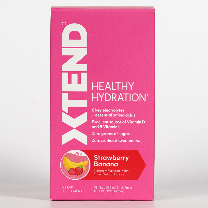 Xtend Healthy Hydration, Strawberry Banana, 15 Sticks