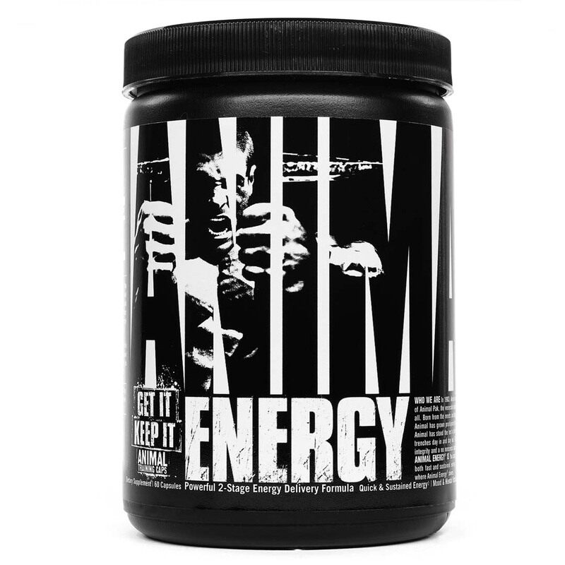 

Universal Nutrition Animal Energy, 60 Capsules