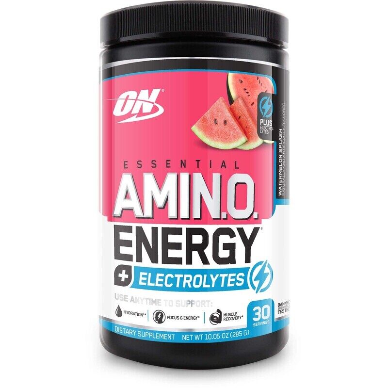 

Optimum Nutrition Essential Amino Energy + Electrolytes, Watermelon, 30
