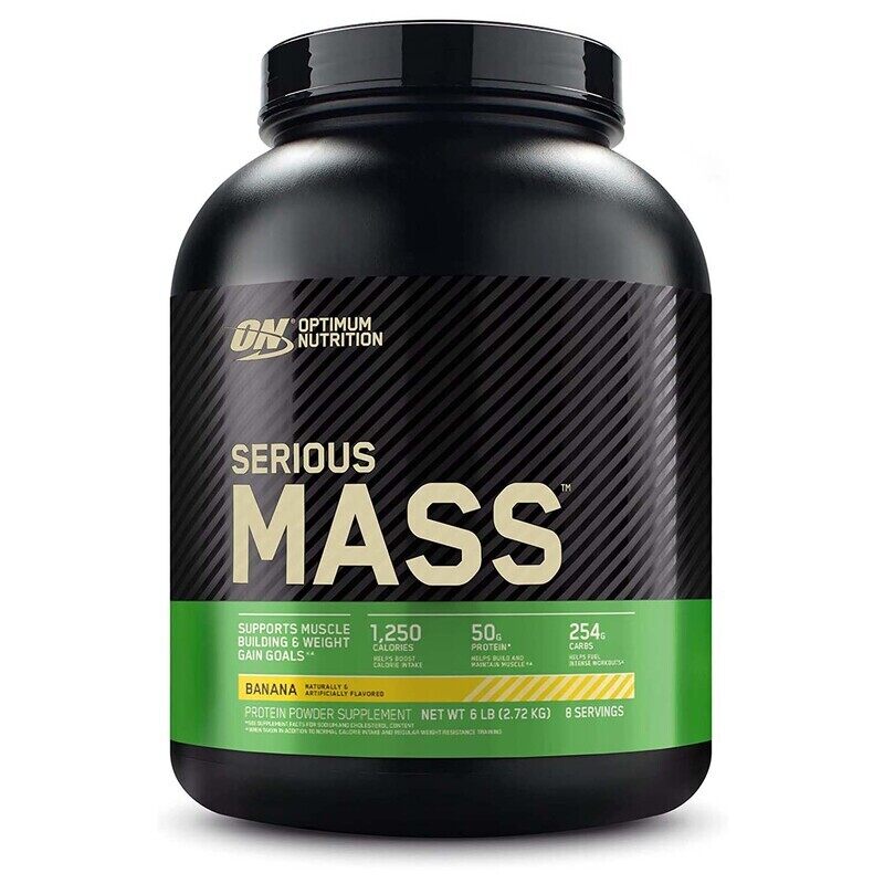 

Optimum Nutrition Serious Mass, Banana, 6 LB