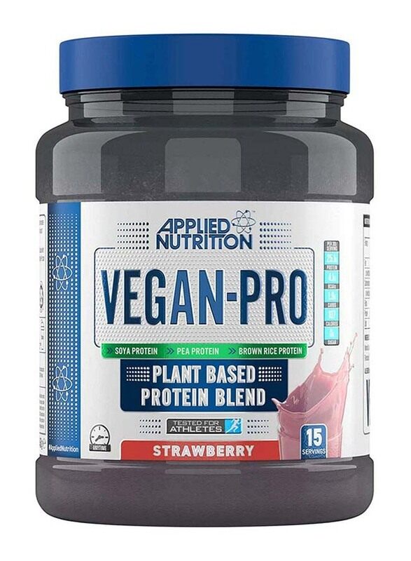

Applied Nutrition Vegan Pro Protein Blend, 450gm, Strawberry