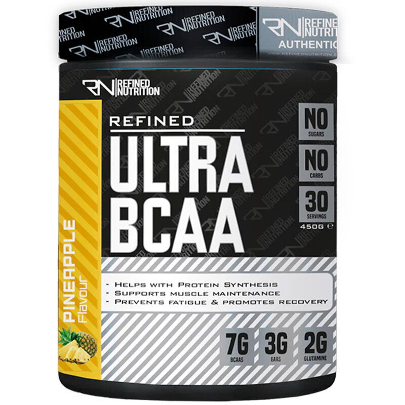 

Refined Nutrition Refined Ultra BCAA, Pineapple, 450 GM